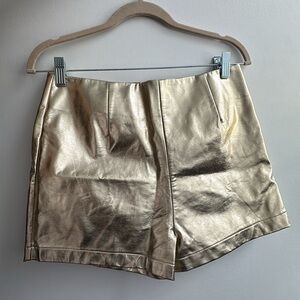 Amazon Gold High Waist Women's Shorts